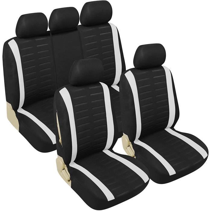 Vente Housses de siège auto universelles individuelles pour rangée avant,  ensemble de housses protectrices imprimées avec des animaux - Banggood  Français Mobile