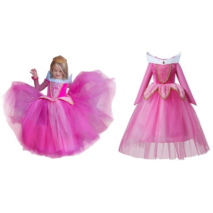 Robe princesse Rose - FINDPITAYA - Disney Princesses - 3 ans