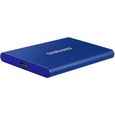 SAMSUNG - SSD externe - T7 Bleu - 2To - USB Type C (MU-PC2T0H/WW)-3