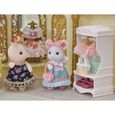 Figurines miniatures - SYLVANIAN FAMILIES - 5540 - La valisette de mode et grande sœur souris marshmallow-3