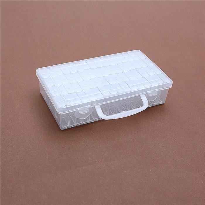 Acheter Boîte en plastique transparente, petite boîte rectangulaire,  coquille d'insecte, boîte d'exposition de collecte d'échantillons, boîte de  rangement de bureau