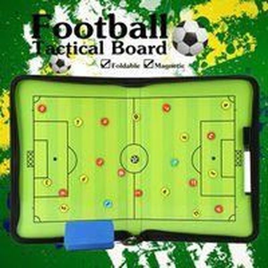 Tableau Tactique Futsal Magnétique Portable - Stratégies Football Avec Accessoires