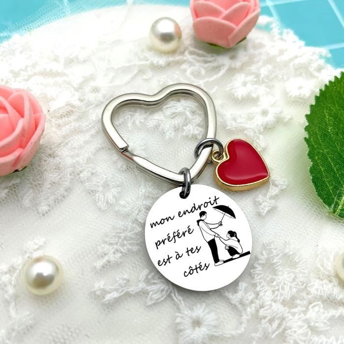 Porte Clef Fait Attention Sur La Route Pote Clu00e9 Saint Valentin