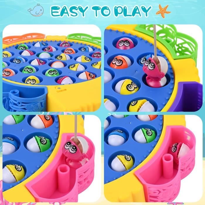 Jeu Électronique pêche À La Ligne 29cm Multicolore - Jeux educatif