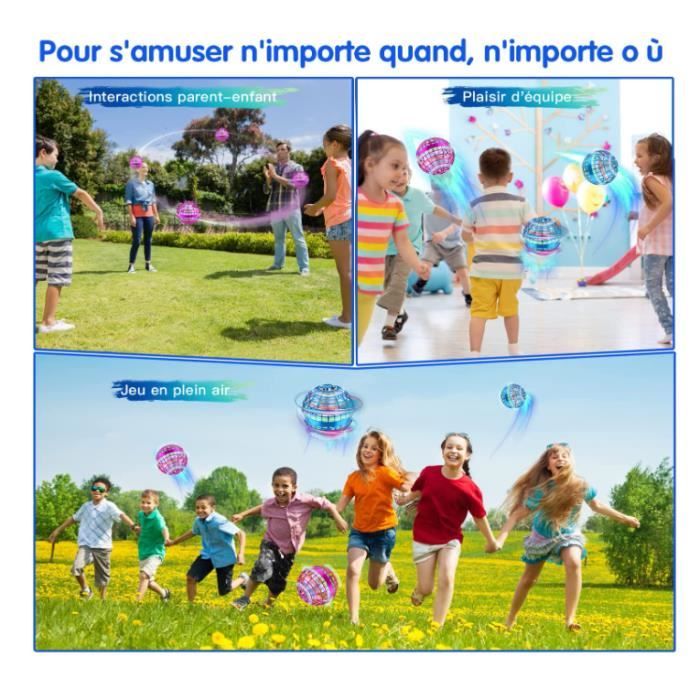 Spinner volant interactif Flying Spinner - VGEBY - Jouet volant pour enfant  - Couleurs froides à LED - Cdiscount Jeux - Jouets
