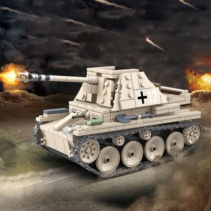 Char Militaire Jeu De Construction 2127 Pièces Modèle De Char WW2 Militaire  Tank Maus Blocs De Construction Compatible avec Lego - Cdiscount Jeux -  Jouets