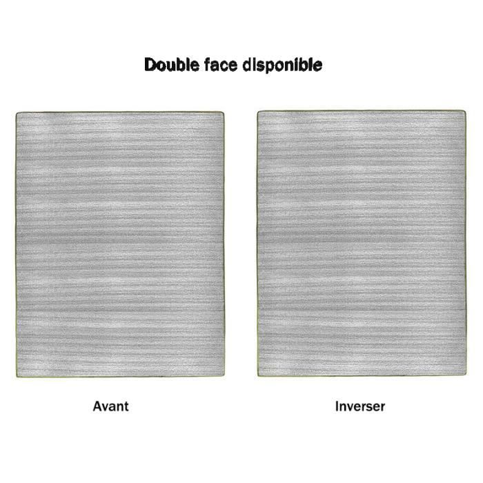 Tapis De Camping Isotherme En Mousse Aluminium 90x200 Cm – Matelas Pliable Léger, Imperméable Et Thermique Pour Tente, Randonnée Et Plage