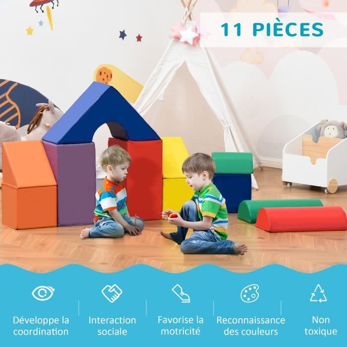 ACELIFE Kit de Construction éducatifs Jeu de construction éducatif enfant  blocs de construction cadeau d'anniversaire - Cdiscount Jeux - Jouets