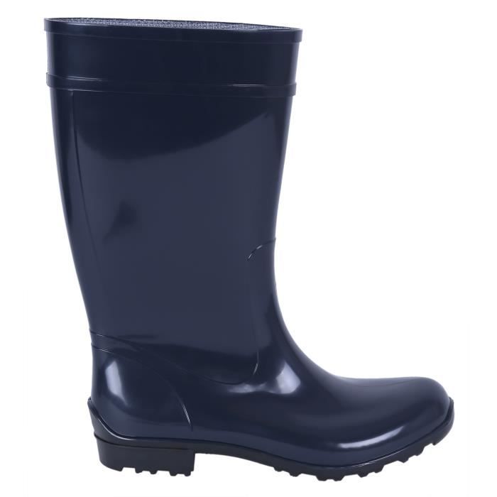 Boots petit talon nubuck imprimé métallisé bleu marine détails