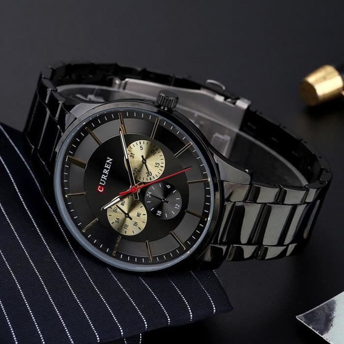 CURREN 8283 montre nouvelle montre Quartz d contract e bracelet