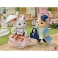 Figurines miniatures - SYLVANIAN FAMILIES - 5540 - La valisette de mode et grande sœur souris marshmallow-4