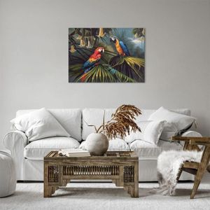 Images sur toile sur cadre 160 x 90 cm palmier pret a