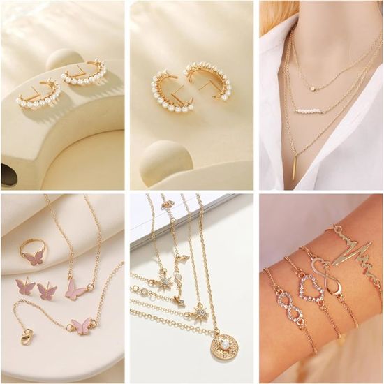 ImnBest Calendrier De L'Avent Bijoux Femmes 2025 - Calendrier