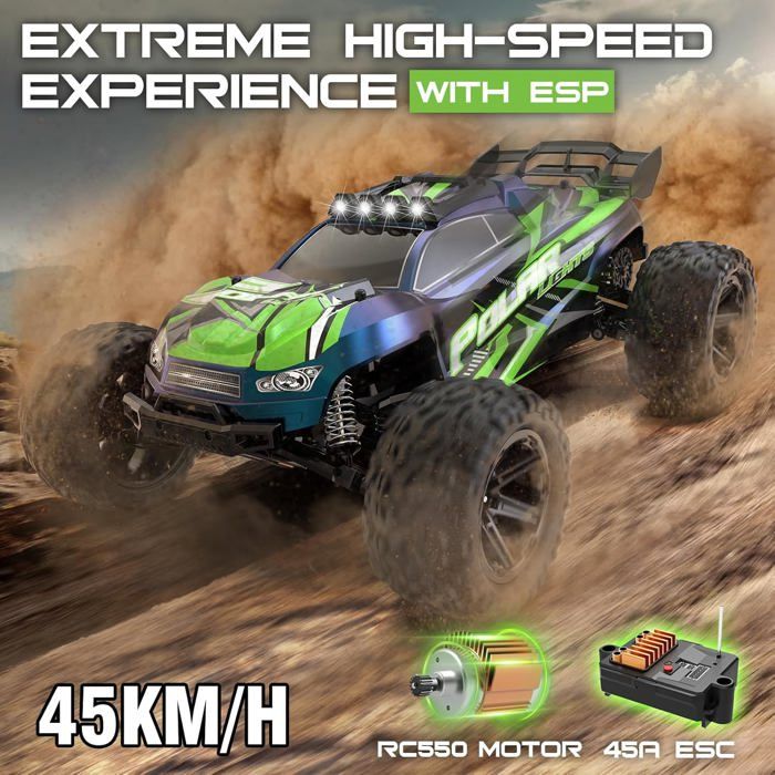 Womaqu Brushless Adult Remote Control Car 1:14, RC Car 4x4 68 km/h with Roll Cage and Reinforced Chassis, 2 LiPo 2S Batteries, Double Tyre Set, Radio Controlled Car Compatible 3S Womaqu Brushless Adult Remote Control Car 1:14, RC Car 4x4 68 km/h with Roll Cage and Reinforced Chassis, 2 LiPo 2S Batteries, Double Tyre Set, Radio Controlled Car Compatible 3S