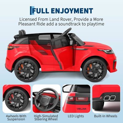 Voiture électrique radiocommandée Land Rover Defender Noir