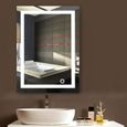 Miss Miroir De Salle De Bain Miroir Led Achat Vente Miroir
