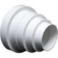 Réducteur universel pour système de ventilation / diamètre 80-160 mm-0