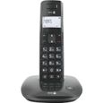 DORO Téléphone sans fil Comfort 1010 - DECT - Noir - 300 m Gamme - 1 x Ligne(s) téléphonique(s) - Haut-parleur Main Libre-0