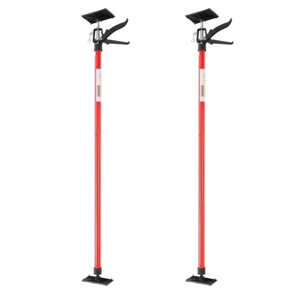 Arebos Support De Plafond Etai Telescopique Support Barre Tiges