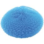 Éponge nylon - TAMPEL - Ø8cm - Bleu