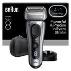 Rasoir électrique BRAUN Series 8 - Noir - Autonomie 60 minutes - Charge rapide 5 minutes