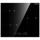 GASLAND IH603BF Plaque de Cuisson à Induction 3 feux 6600W, Plaque induction Encastrable 60cm, Fonction Booster