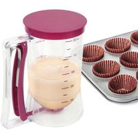 Pancake & Cupcake Batter Dispenser, Distributeur de Pâte Intelligent à Crêpes et à Cupcakes, Distributeur de pâte à crêpes