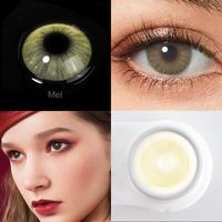 Lentille de couleur naturelle pour les yeux, lentilles de Contact de couleur annuelle pour les yeux, beauté des yeux, [BB17DFB]