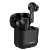 Casque audio Mpow X3 ANC True Wireless - Noir - Contrôle tactile - 27h de lecture
