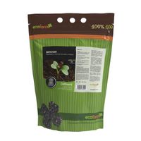 CULTIVERS Charbon de bois Biochar 20 L (4 kg) pour verger, pelouse, compost et plantes. Régénérant du biochar et améliorant le sol.