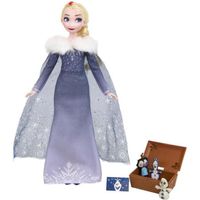 Poupée La Reine des Neiges (Frozen) - HASBRO - Trésor de traditions d'Elsa - Enfant - Fille - 3 ans - 7 pièces