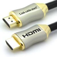 LCS - Orion XS 1.5M - Câble HDMI 1.4 - 2.0 - 2.0 a/b - Pro - 3D - UHD 4K 2160p - Full HD 1080p - HDR - ARC - CEC - Plaqués or