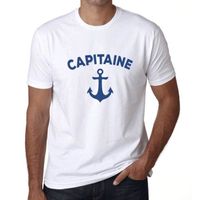 Homme Tee-Shirt Capitaine T-Shirt Vintage