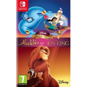 JEU NINTENDO SWITCH Disney Classic Games Aladdin and The Lion King Jeu