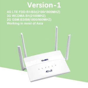 MODEM - ROUTEUR Blanc-1 - Routeur WiFi sans fil 3G-4G, epiWifi, 2.