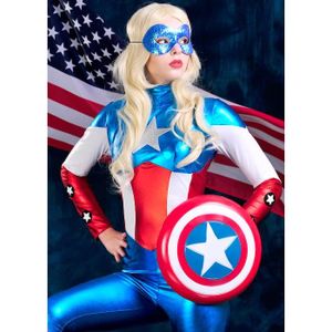 Costume enfant Captain America Marvel luxe rembourré