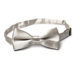 Noeud papillon enfant gris en satin - Les Petits Mecs