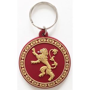 Le Trône de fer porte-clés caoutchouc Game of Thrones Lannister keychain 38365