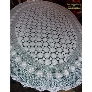 Nappe Crochet Achat Vente Pas Cher