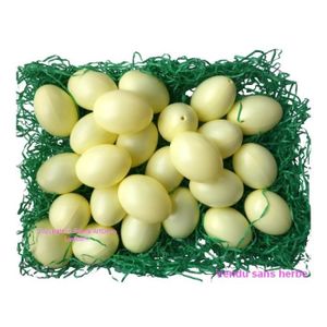 Lealoo Lot XXL 300 Oeufs En Plastique, Coloris Assortis, 6 Cm De Haut, Non Séparables, Idéal Pour La Chasse Aux Oeufs De Pâques