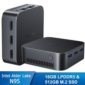 Mini PC - RAM 8Go Stockage 256Go SSD,Blackview MP60 Mini Ordinateur de  Bureau,Windows 11 Pro,WiFi 2.4G+5G,Intel Celeron N5095 -Bleu - Cdiscount  Informatique