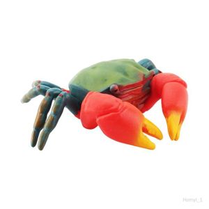 FIGURINE - PERSONNAGE Mini figurines de crabe modèle décoration de la ma