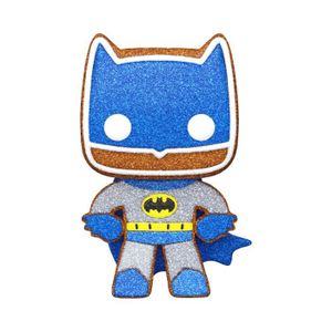 FIGURINE - PERSONNAGE Figurine Funko Pop! Heroes: DC Holiday - Gingerbread Batman (Diamond Glitter) - Smartoys Exclusive