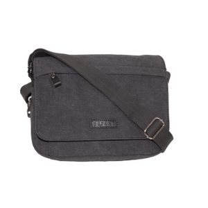 Katana petit sac besace toile garni cuir r/éf 6514 kaki