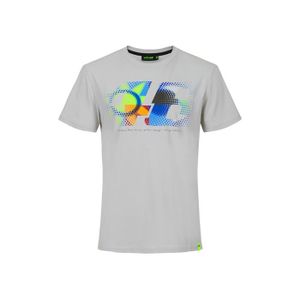 M Bleu/Noir VR46 Officiel Valentino Rossi Femme Yamaha de Course T-Shirt Noir 