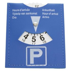 Disque de stationnement bleu (2 pièces) - Ticket de stationnement -  Stationnement en | bol