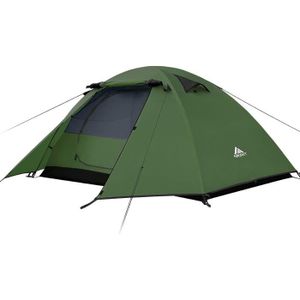 TENTE DE CAMPING Tente 2-4 Personnes Camping 4 Saison Imperméable A