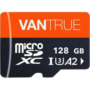 CARTE MÉMOIRE Carte mémoire microSDXC UHS-I U3 4K Vantrue 128Go 