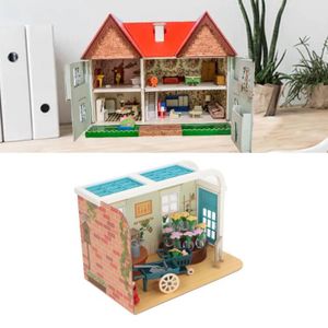 MAISON POUPÉE ZERONE kit de maison de poupée miniature Kit de ma