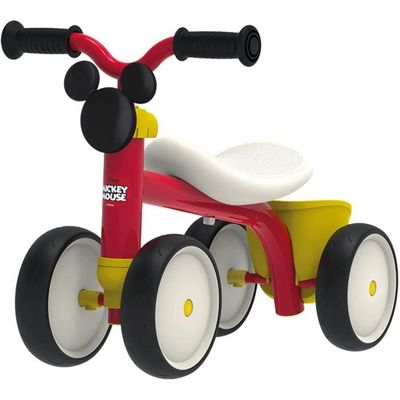 Porteur 1er ge Mickey en m tal Smoby Rookie Mixte Rouge